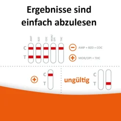 Drogenschnelltest Multi 8 MPU|self-diagnostics Online