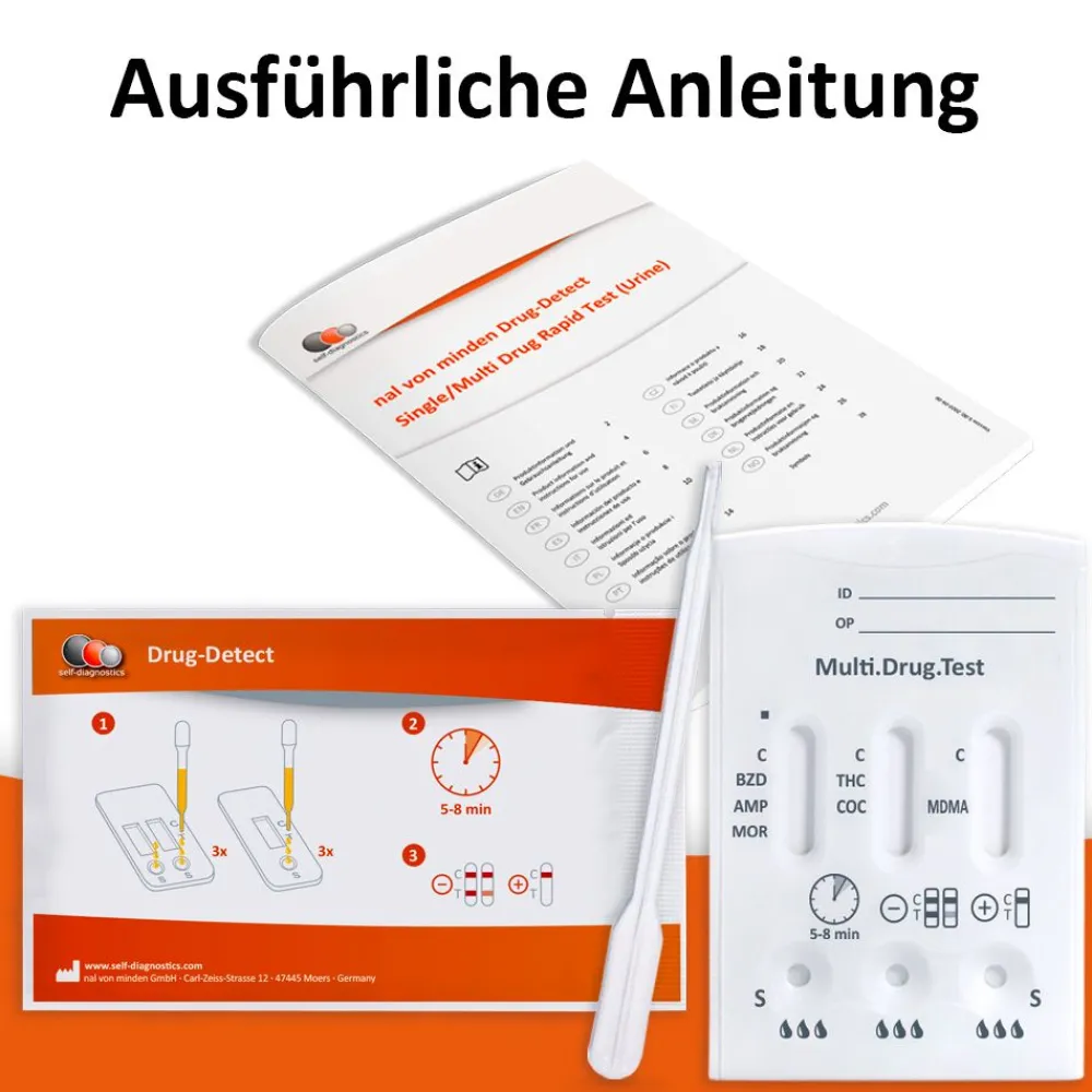 Drogenschnelltest Multi 6 TG>self-diagnostics Sale