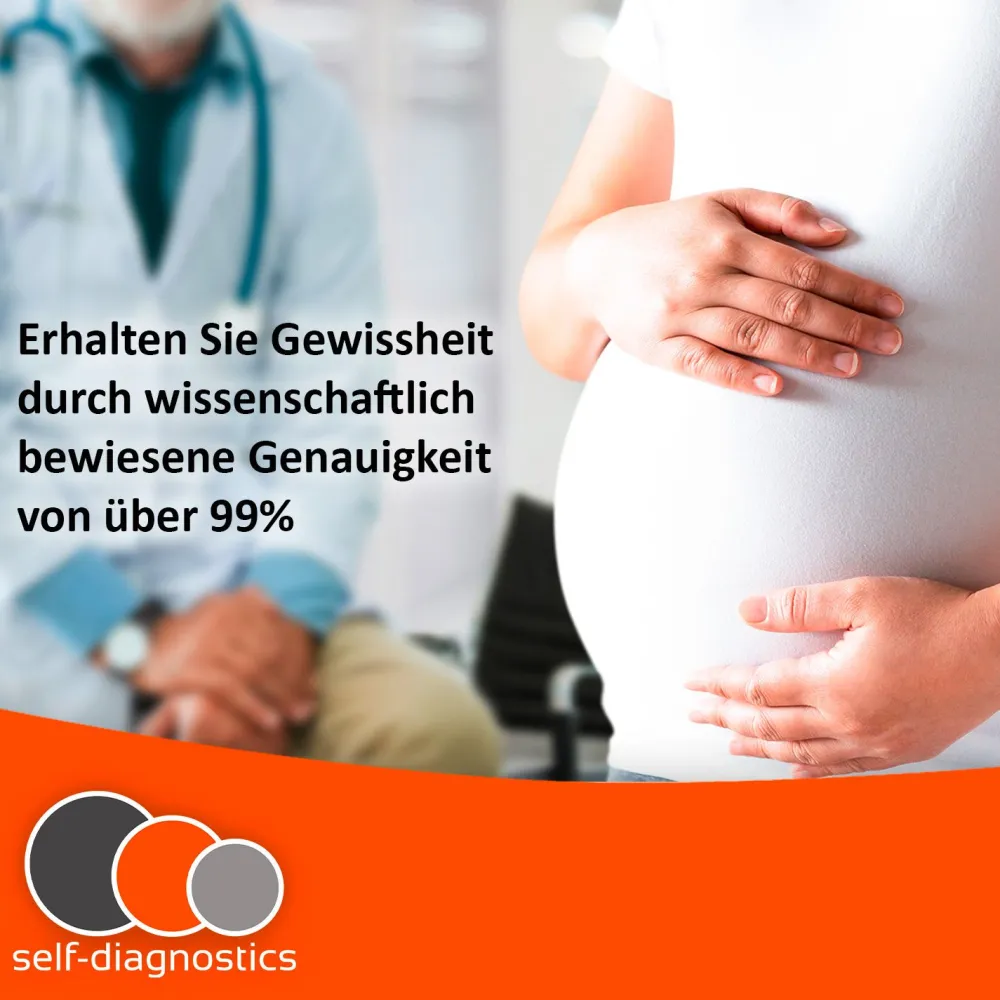Schwangerschaftstest Frühtest hCG 10 miu/ml>self-diagnostics Best