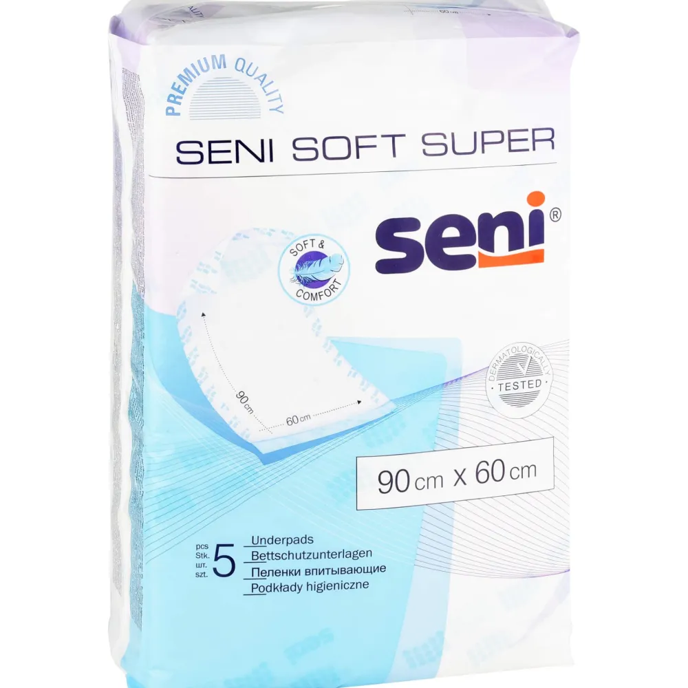 Seni Soft Super 90x60 cm Krankenunterlagen| Best