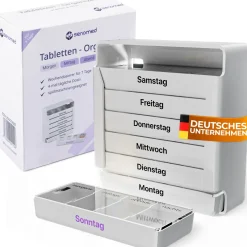 Senomed - Tablettenbox - Wochendosierer für 7 Tage| Outlet