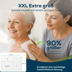 Sensalou XXL Feuchttücher für Erwachsene| Hot