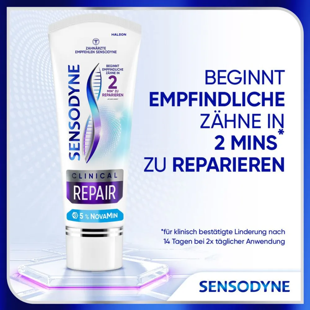 Clinical REPAIR, Zahnpasta für empfindliche Zähne, mit 5 % NovaMin|Sensodyne Sale