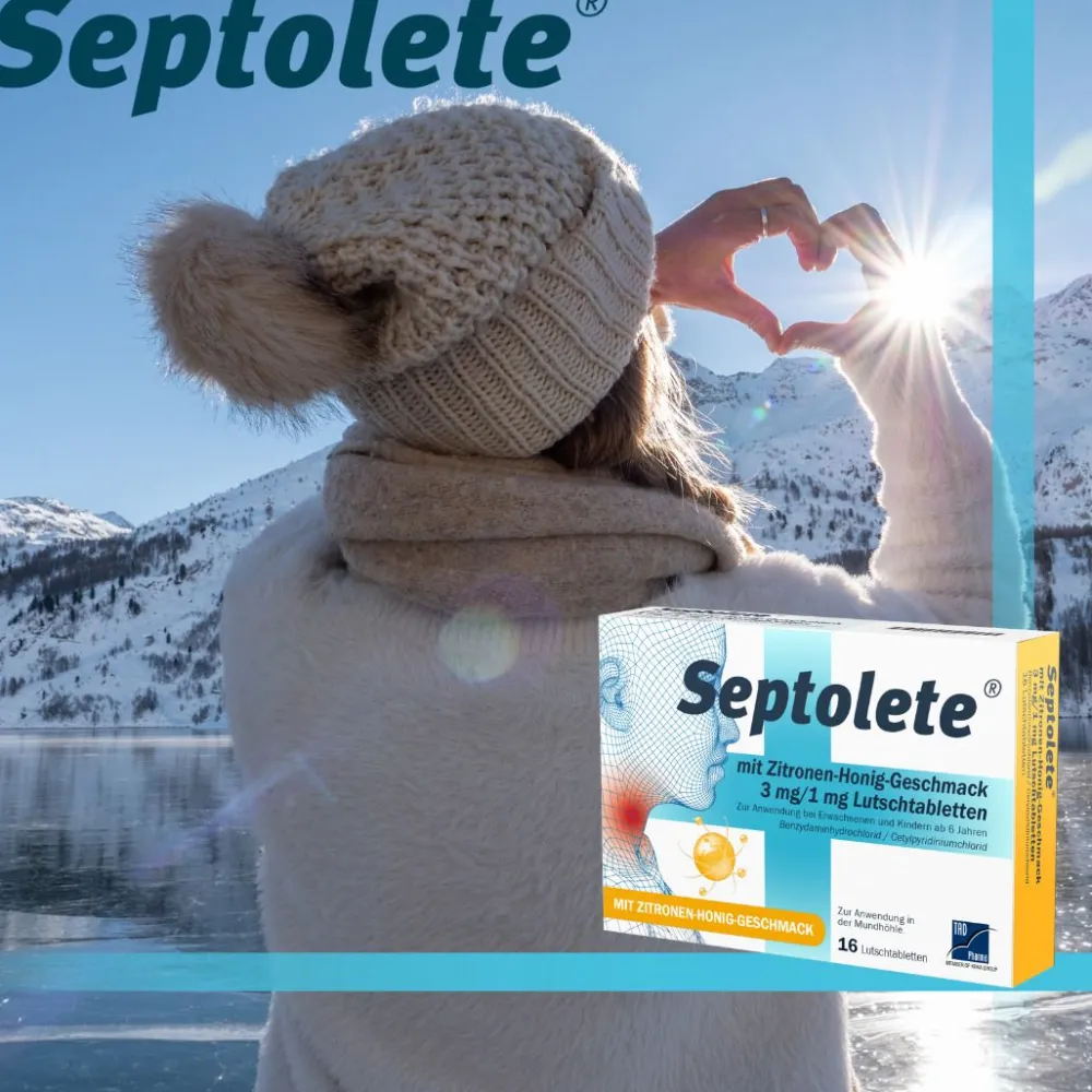 Septolete® mit Zitronen-Honig-Geschmack 3 mg/1 mg| Outlet