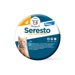 Halsband für Katzen gegen Zecken und Flöhe, wirkt abtötend und repellierend bis zu 7-8 Monate>Seresto Online
