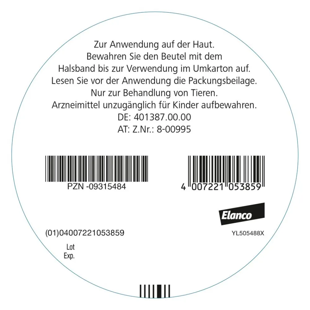 Halsband für Katzen gegen Zecken und Flöhe, wirkt abtötend und repellierend bis zu 7-8 Monate>Seresto Online