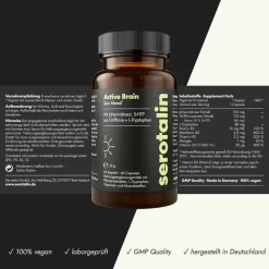 Active Brain Zen Mood - Nervenfunktion¹²³ & psychische Funktion¹³ - Mit Johanniskraut><noscript><img width=