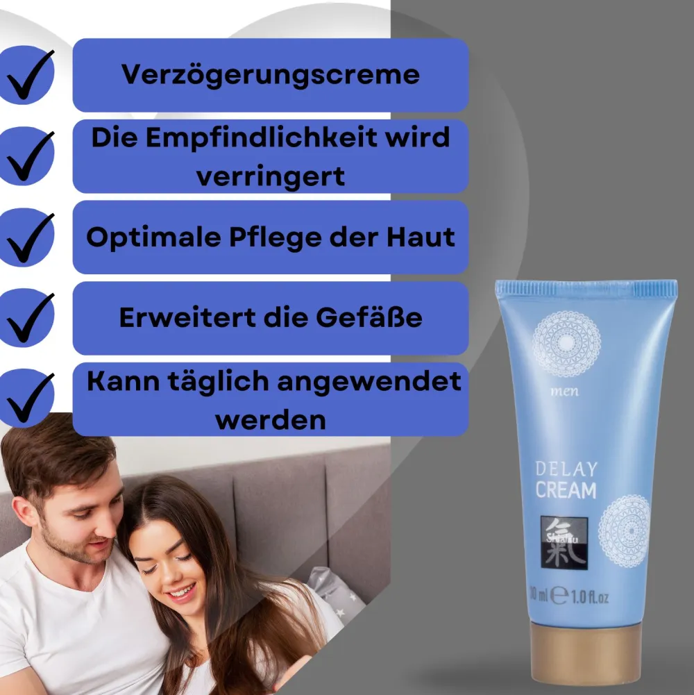 - Delay Penis Verzögerungscreme für den Mann>Shiatsu Best