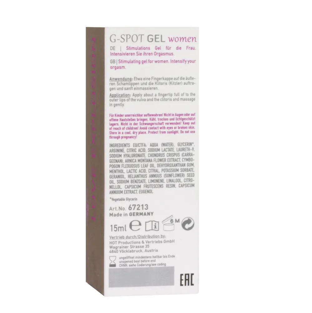 - Stimulierendes Vagina G Punkt Gel|Shiatsu Discount