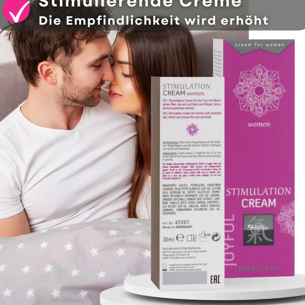 - Stimulierende Vagina Creme für Frauen|Shiatsu Best