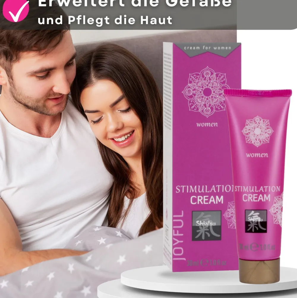 - Stimulierende Vagina Creme für Frauen|Shiatsu Best