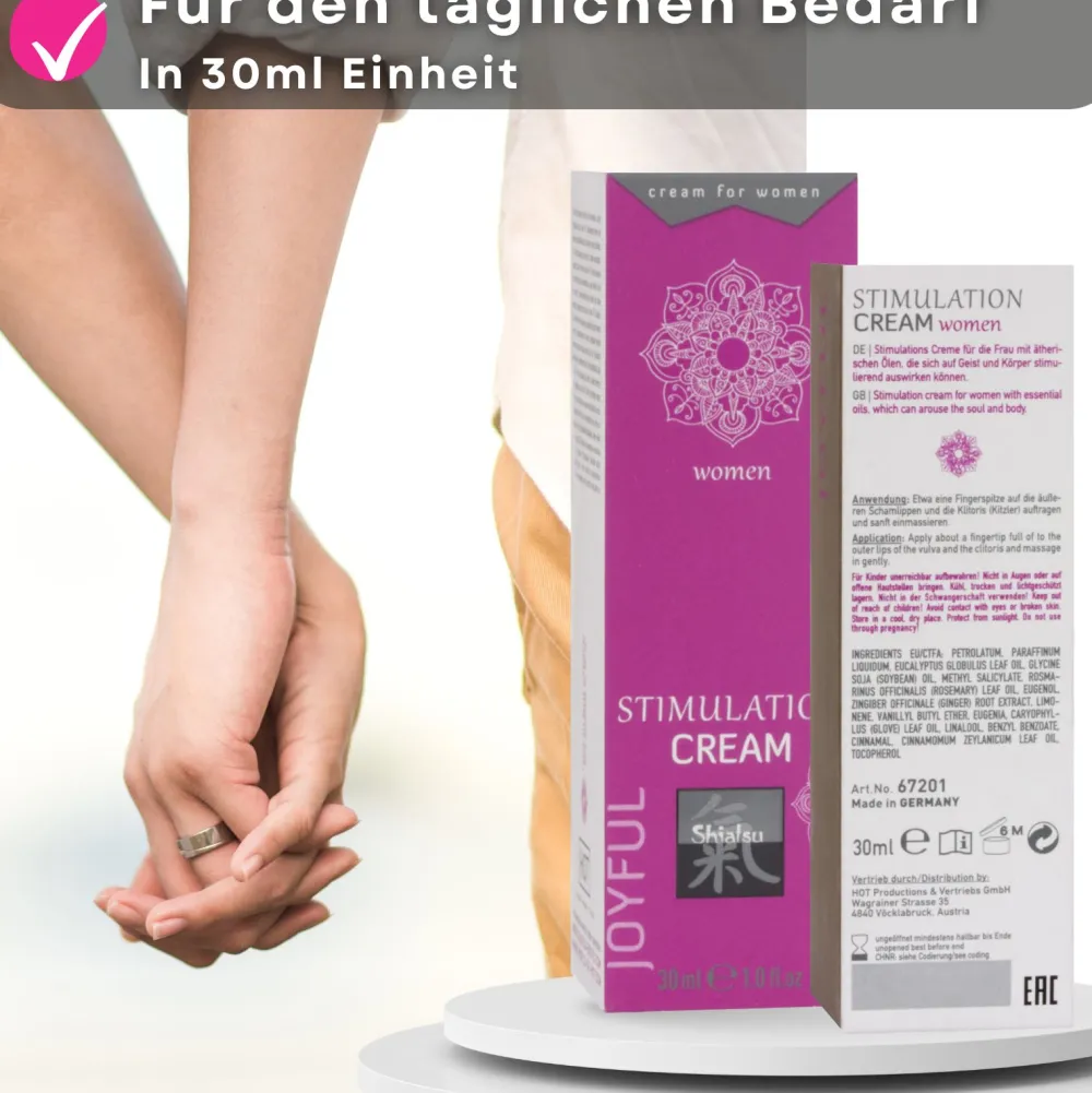 - Stimulierende Vagina Creme für Frauen|Shiatsu Best
