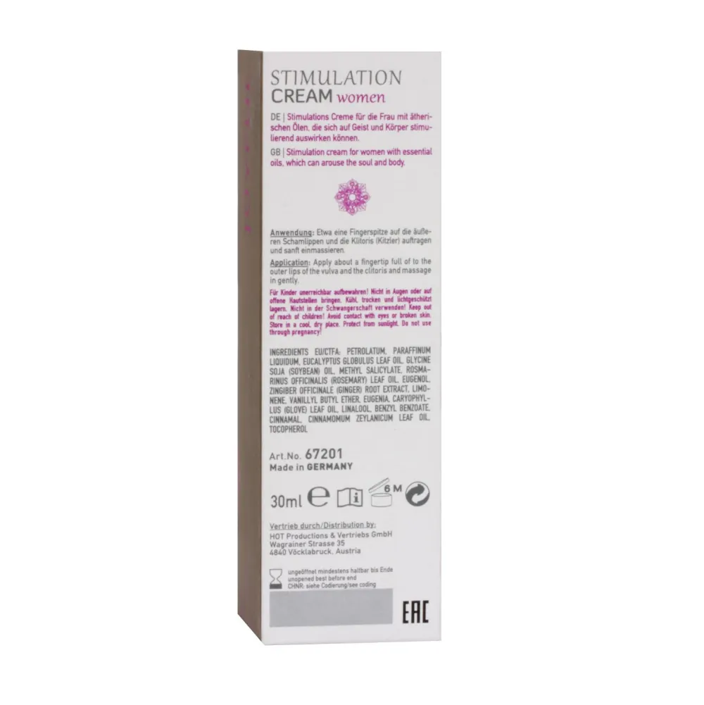 - Stimulierende Vagina Creme für Frauen|Shiatsu Best