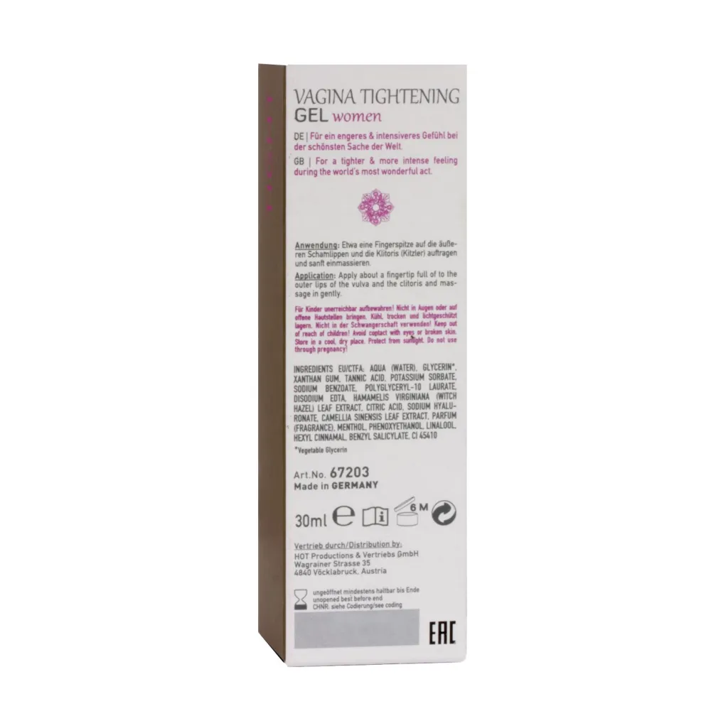 - Verengende Vagina Intim creme>Shiatsu Hot