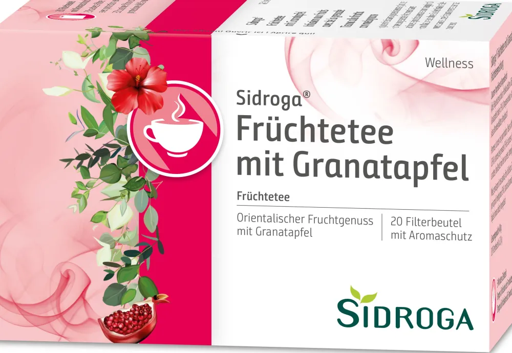 ® Früchtetee Granatapfel>Sidroga Best