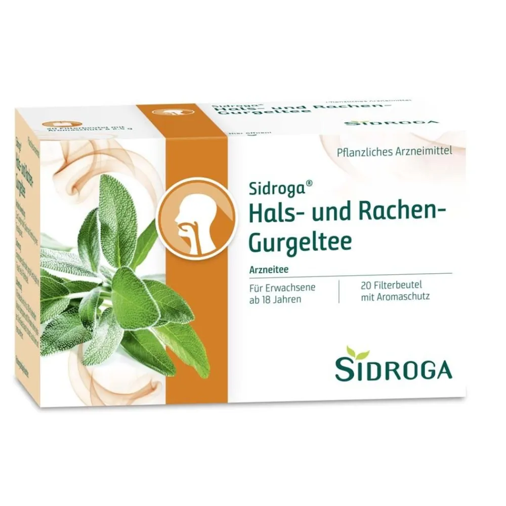 ® Hals- und Rachen- Gurgeltee|Sidroga