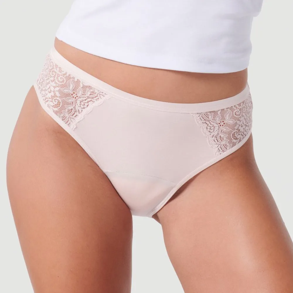 siegmund care Hygieneunterwäsche Damenslip mit Spitze seitlich> Best