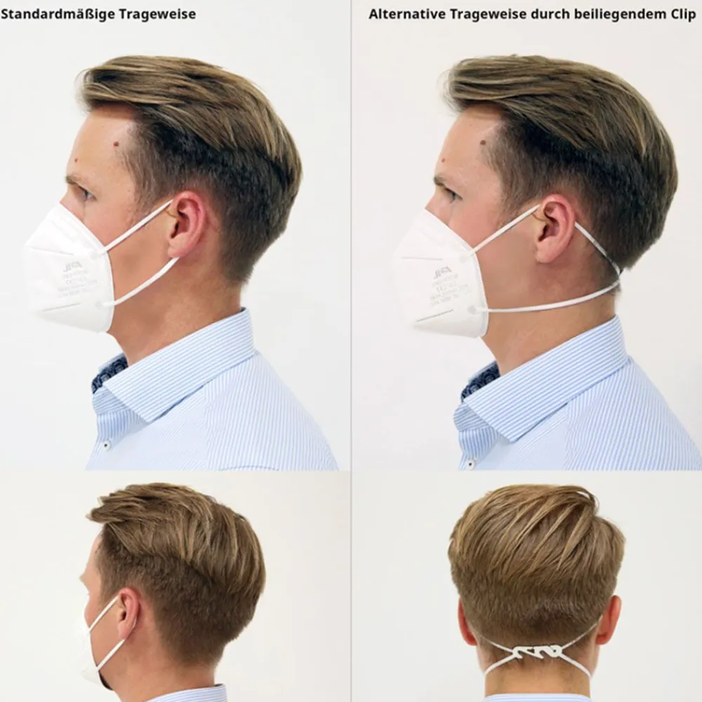 JIFA FFP2 Atemschutzmaske weiß>siegmund CARE Best