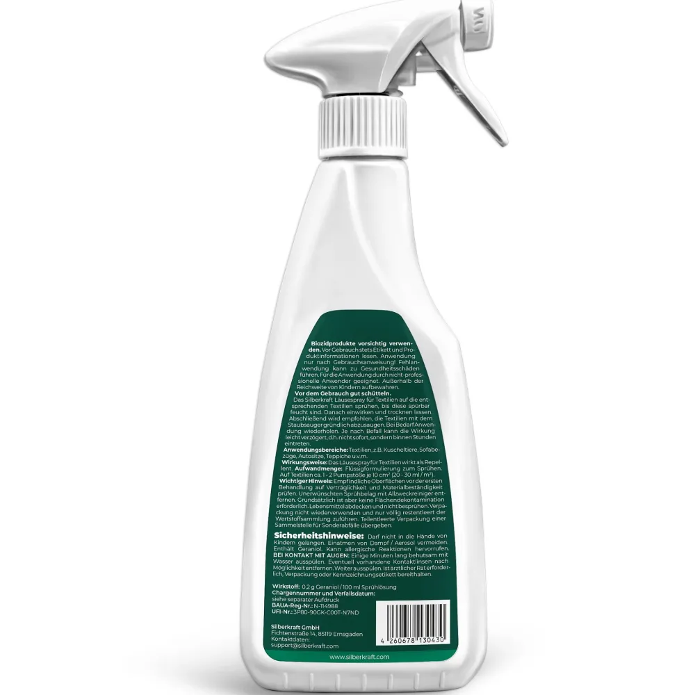 SILBEKRAFT Läusespray>SILBERKRAFT