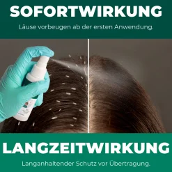 Kopfläuseabwehrspray|SILBERKRAFT Online