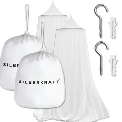 Moskitonetz mit Haken>SILBERKRAFT Outlet