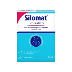 Hustenstiller Dextromethorphan Intensiv Hartkapseln, gegen Reizhusten|Silomat Outlet