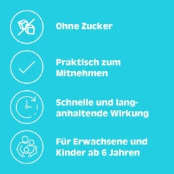 ® Hustenstiller Dextromethorphan mit Zitronen-Geschmack 7,7 mg Lutschpastillen><noscript><img width=