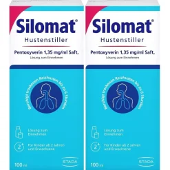 SILOMAT Hustenstiller Pentoxyverin Saft 100ml, gegen Reizhusten| Clearance