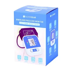 Silvergear Oberarm-Blutdruckmessgerät mit LCD-Display| Clearance