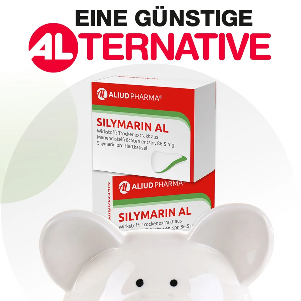Silymarin AL zur unterstüzenden Behandlung bei chronisch-entzündlichen Lebererkrankungen>Aliud