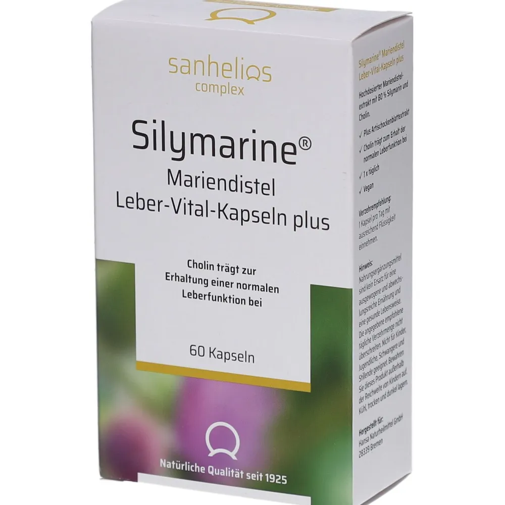 Silymarine® Mariendistel Leber-Vital-Kapseln plus> New