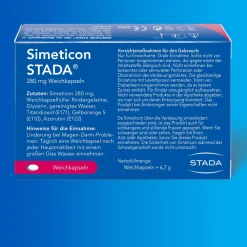 Simeticon STADA® 280 mg gegen Blähungen| New