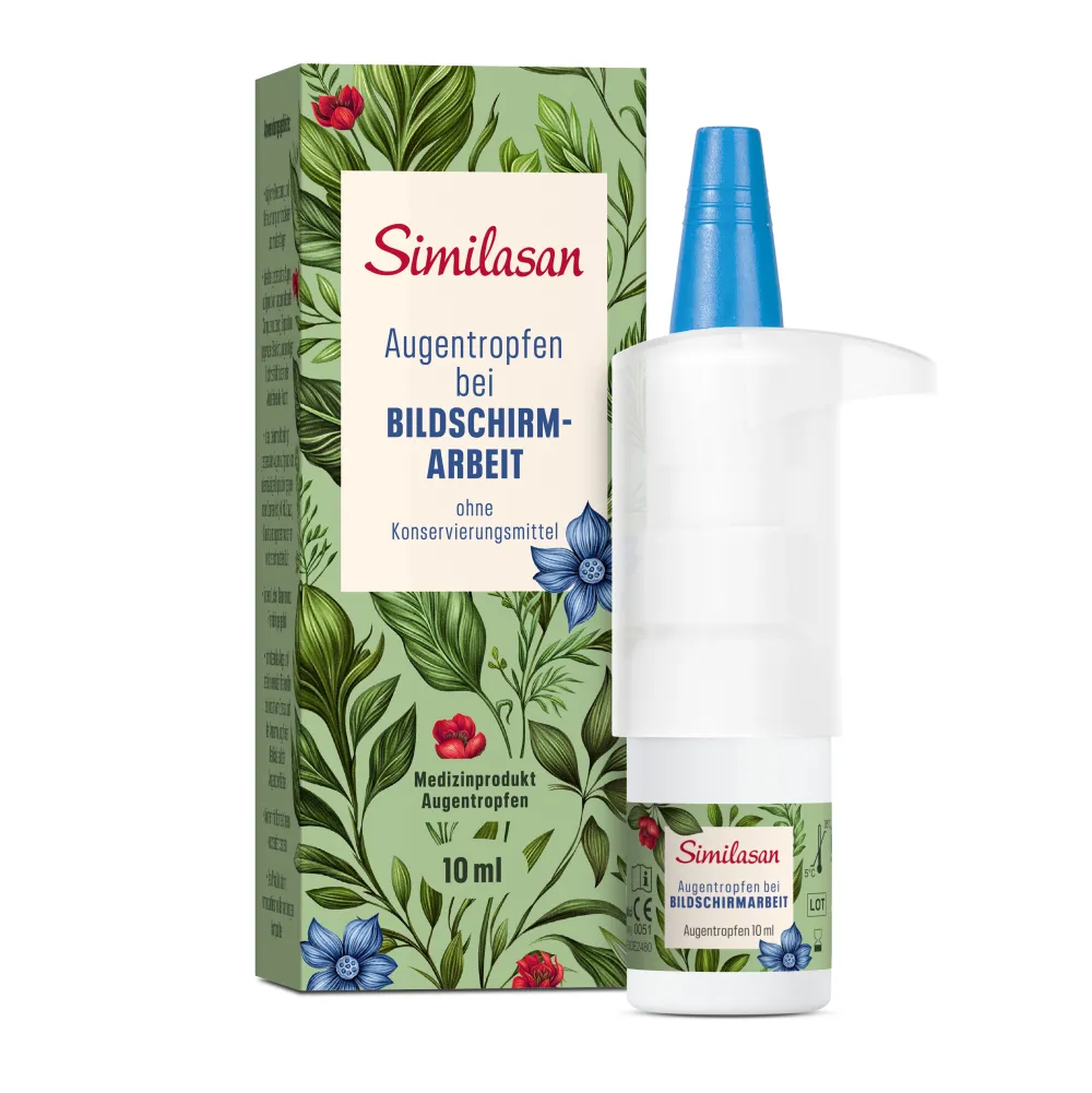 Similasan Augentropfen bei Bildschirmarbeit| Best
