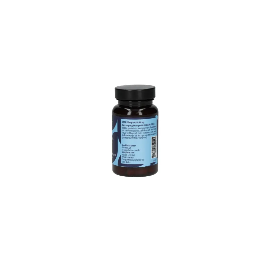 NADH 20 mg + Q10 100 mg|SINOPLASAN New