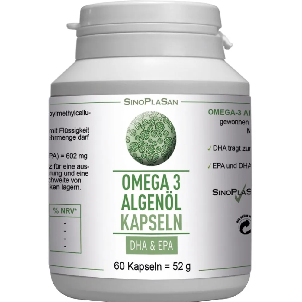 Omega 3 Algenöl DHA+EPA>SINOPLASAN Sale