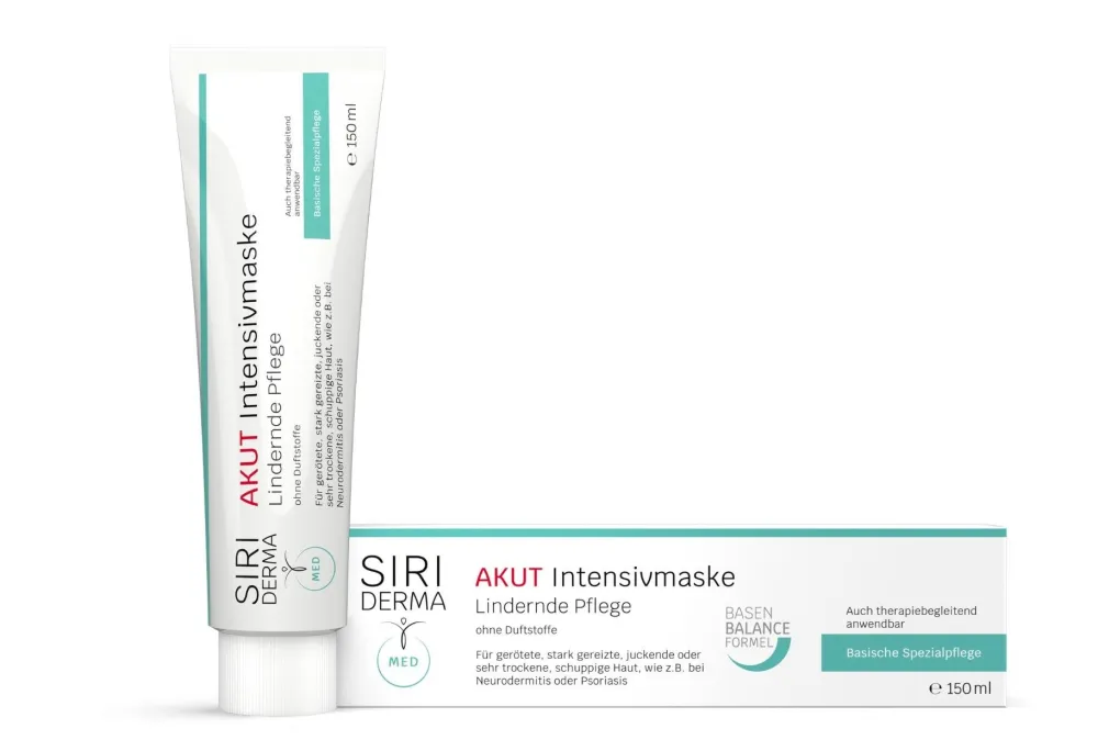 AKUT Intensivmaske ohne Duft|SIRIDERMA