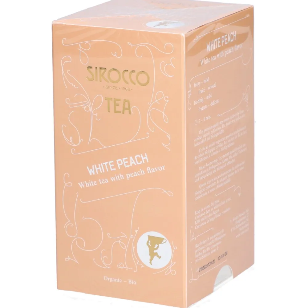 Bio Tee White Peach Weißer Tee mit Pfirsich|SIROCCO Online