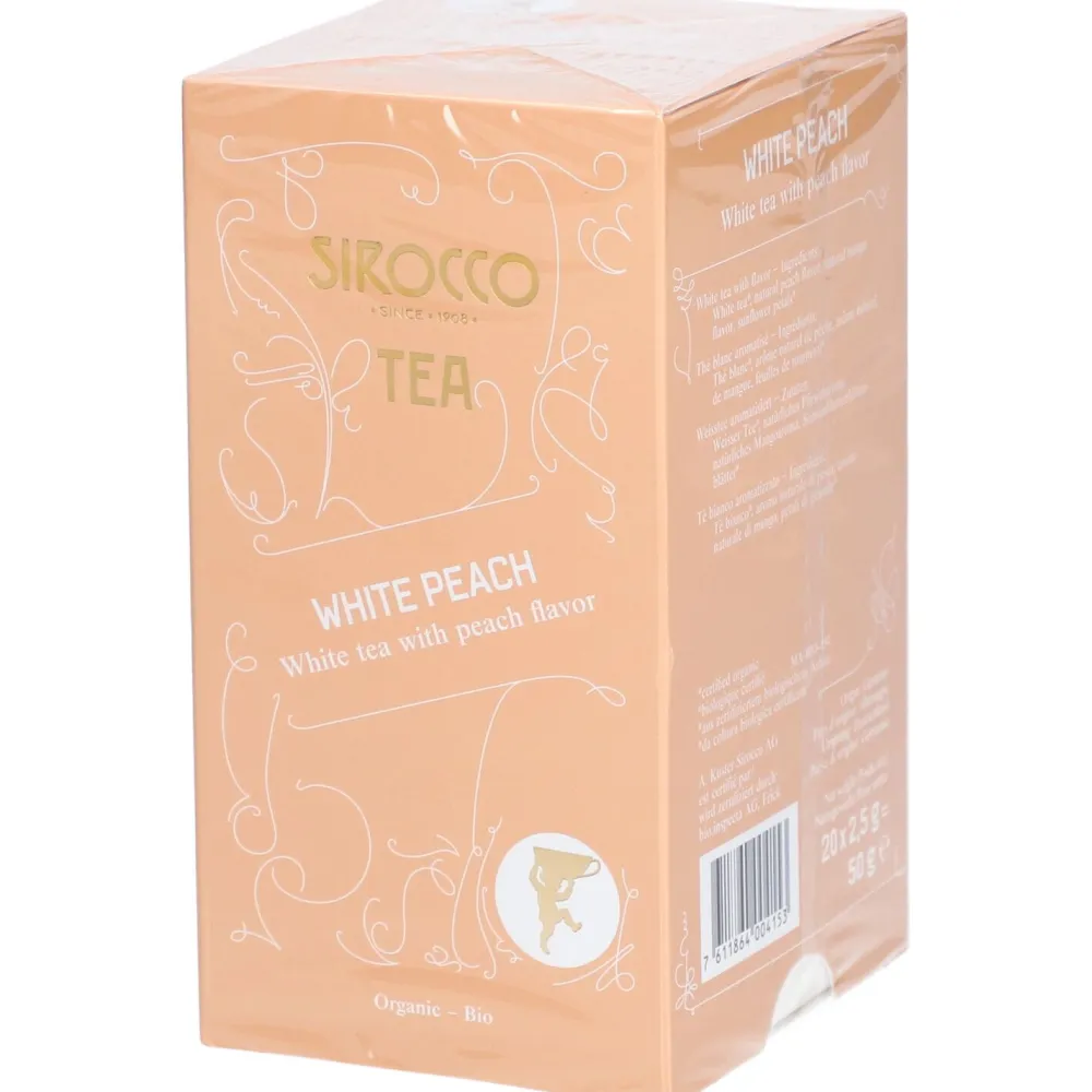Bio Tee White Peach Weißer Tee mit Pfirsich|SIROCCO Online