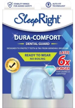 SleepRight Dura-Comfort Dental Guard Knirschschiene gegen starkes Zähneknirschen| Hot