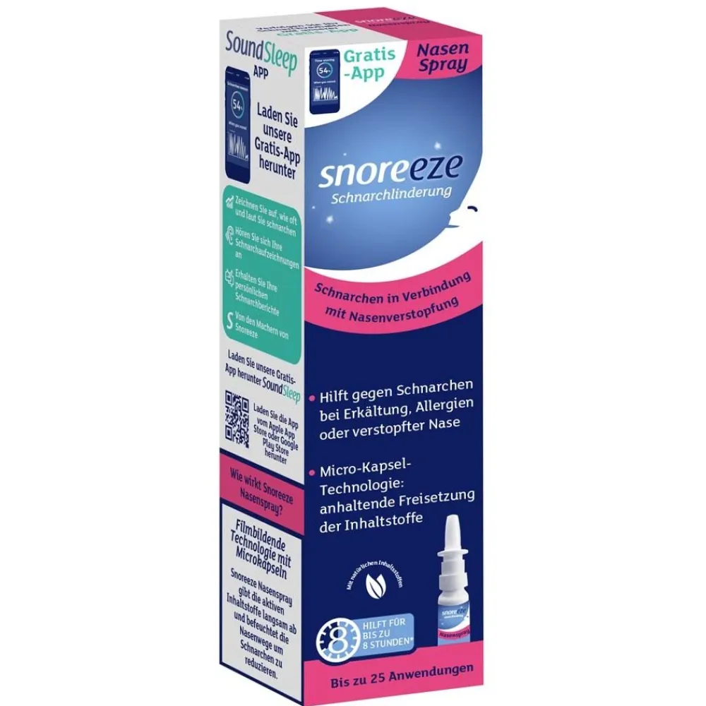 snoreeze Schnarchlinderung Nasenspray| Clearance