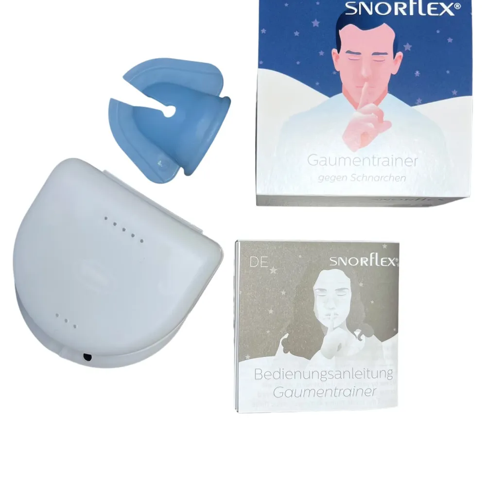 Snorflex - Gaumfit - Gaumentrainer gegen Schnarchen inkl. Aufbewahrungsbox> Best