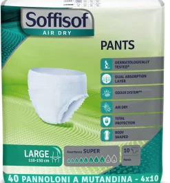 Soffisof Pants Super Inkontinenz Windelhosen für Erwachsene> New