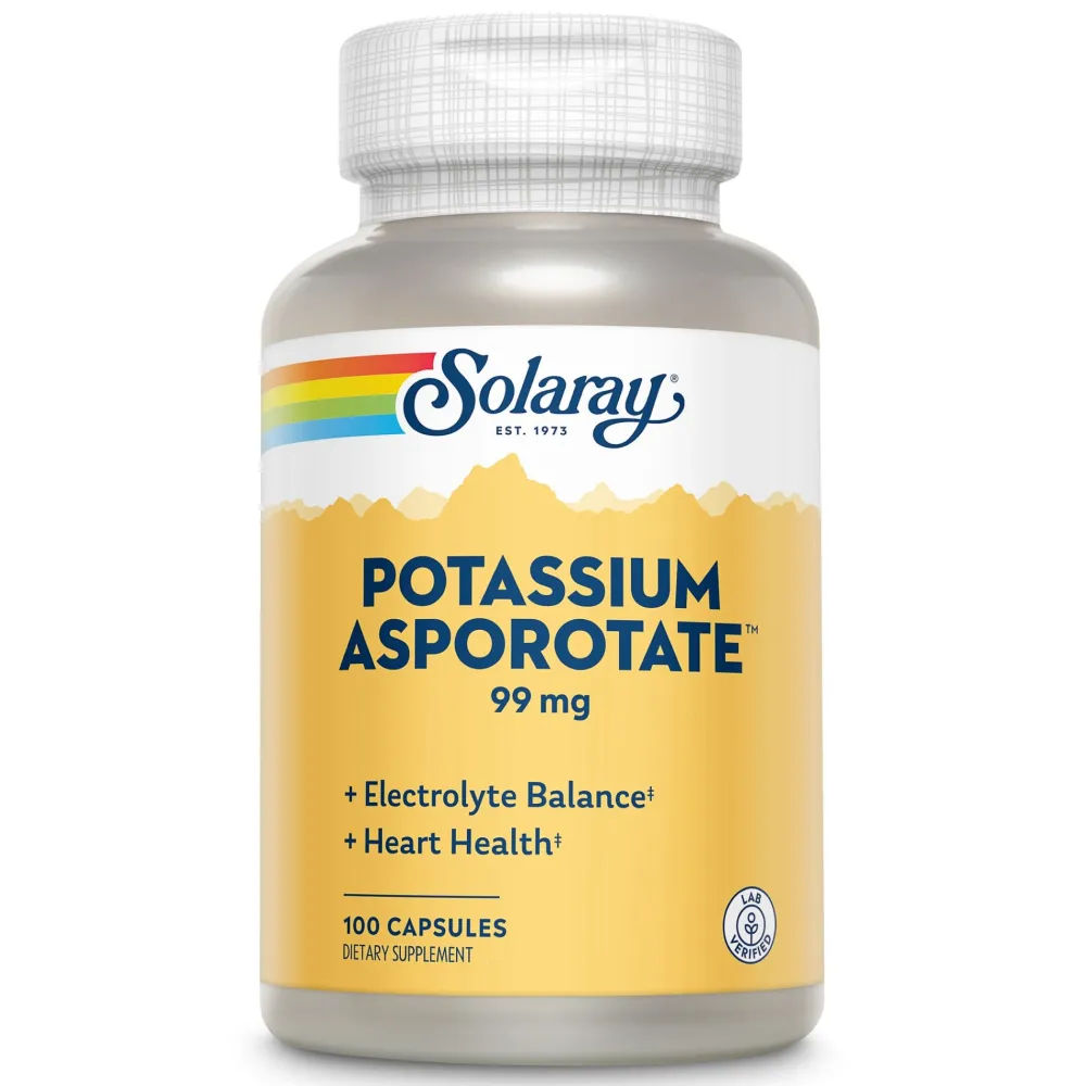 Solaray Kalium Asporotat 99 mg (Potassium)| Outlet