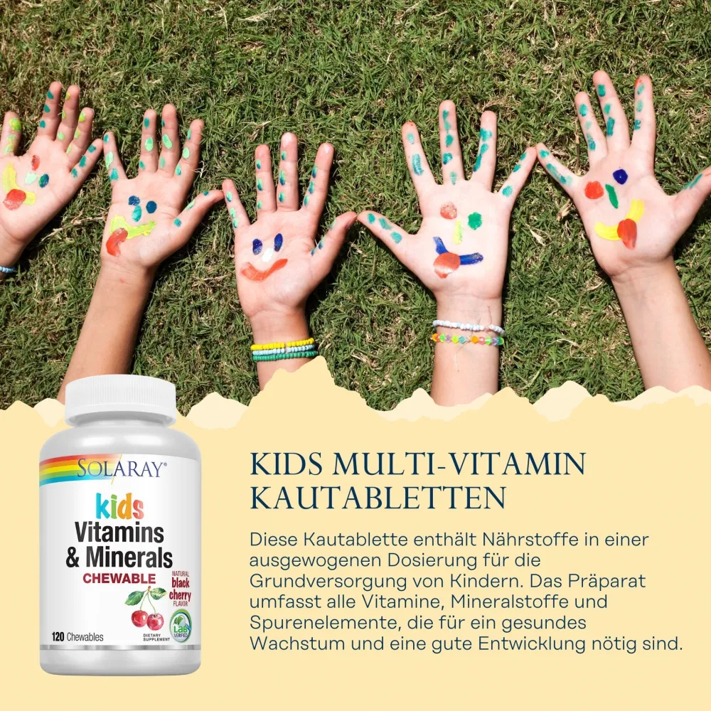 Solaray Kids Multi-Vitamin| Sale