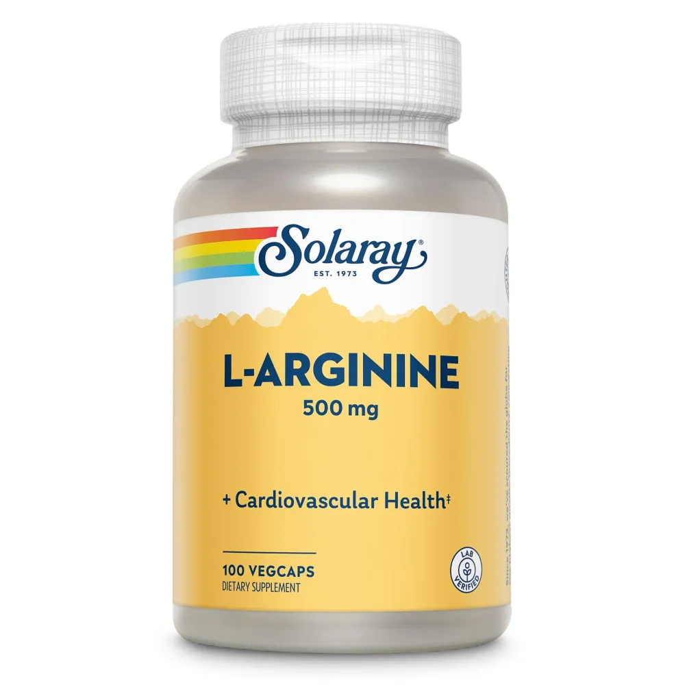 Solaray L-Arginin 500 mg> Hot