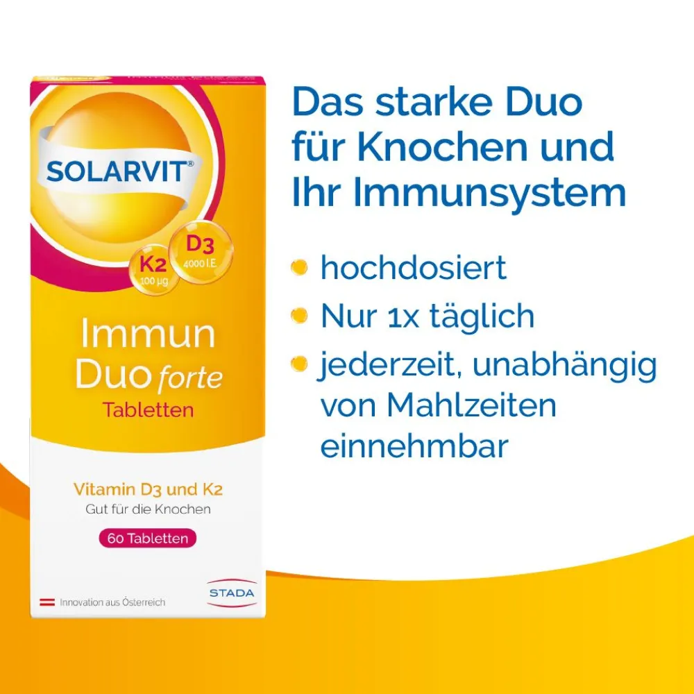 Solarvit® Immun Duo forte Tabletten D3 K2> Discount