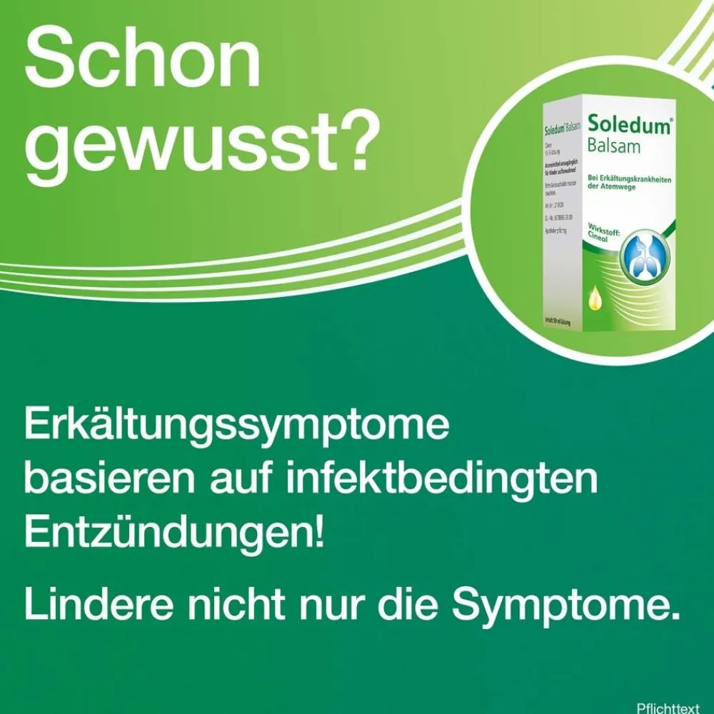® Balsam bei Erkältungskrankheiten der Atemwege>Soledum Sale
