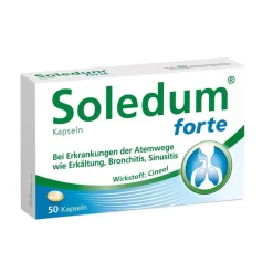 ® forte Kapseln bei Erkältung, Bronchitis & Sinusitis|Soledum