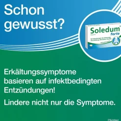 ® forte Kapseln bei Erkältung, Bronchitis & Sinusitis|Soledum