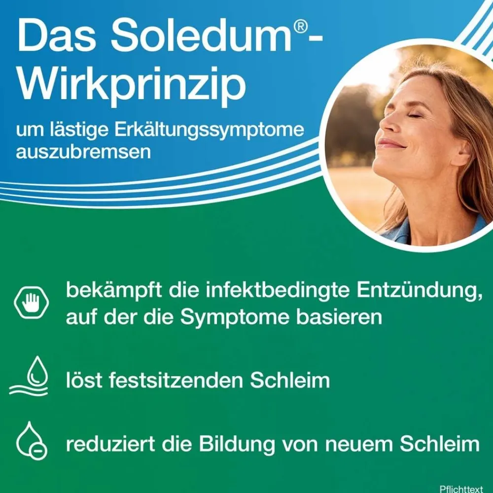 ® forte Kapseln bei Erkältung, Bronchitis & Sinusitis|Soledum Hot